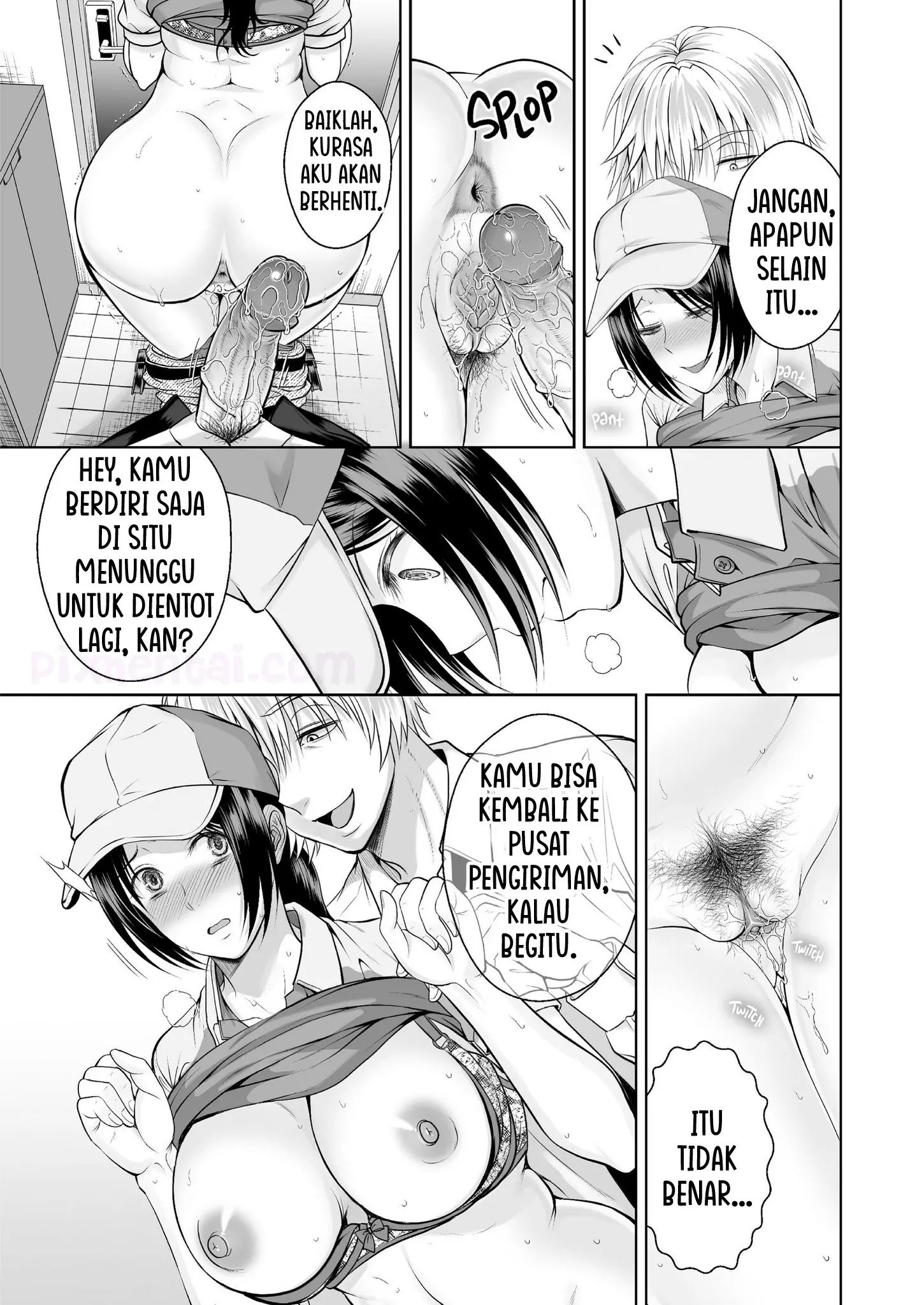 Komik hentai xxx manga sex bokep Housewife Delivery 42